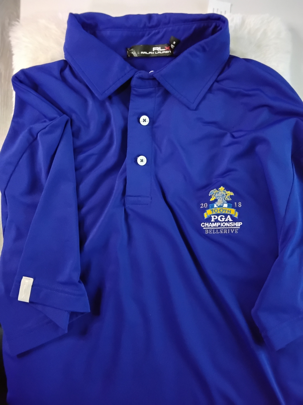RLX Ralph Lauren Royal Blue PGA Championship Polo